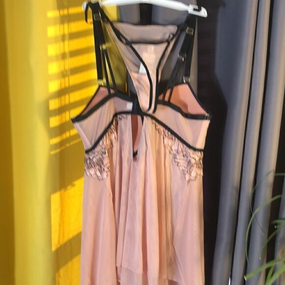 Flirty Push-Up Babydoll Lingerie - Auden - Ice Rose size large - Picture 6 of 7